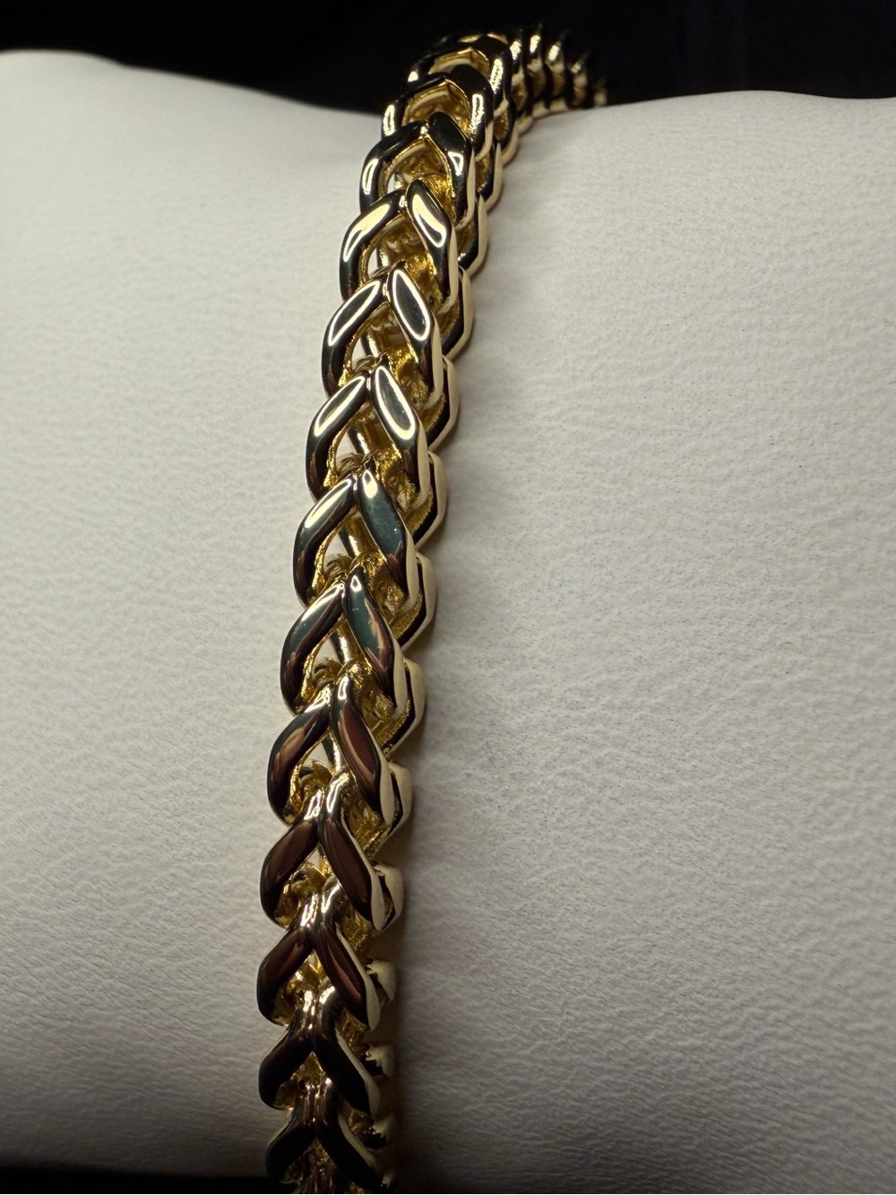 Franco 9in 5MM 14K Gold Premium plated bracelet w/lobster clasp brand new